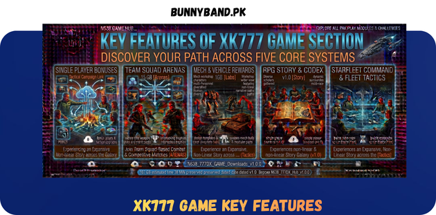 XK777 Game Key Feature in Pakistan