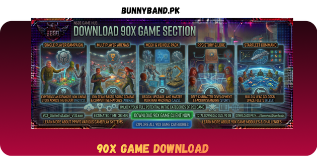 90X Game Download in Pakistan