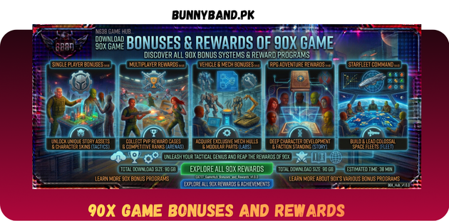 90X Game Bonuses and Rewards in Pakistan