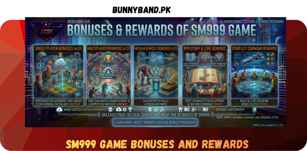 SM999 Game Bonuses And Rewards in Pakistan