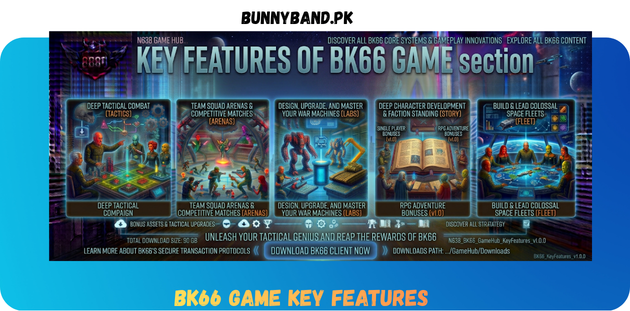 BK66 Game Key Feature in Pakistan
