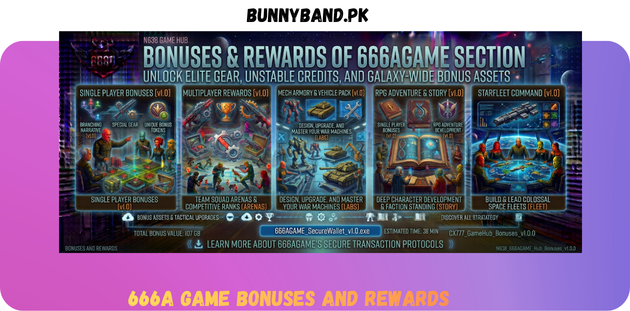 666A Game Bonuses And Rewards in Pakistan