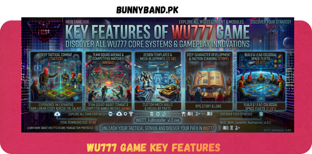 WU777 Game Key Feature in Pakistan