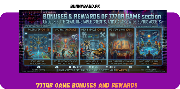 777QR Game Bonuses And Rewards in Pakistan