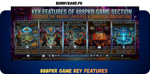 888PKR Game Key Feature in Pakistan