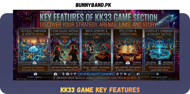 KK33 Game Key Feature in Pakistan