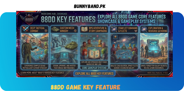 88DD Game Key Feature in Pakistan