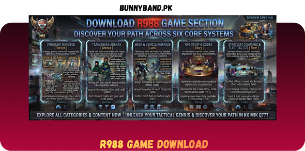 R988 Game Download in Pakistan