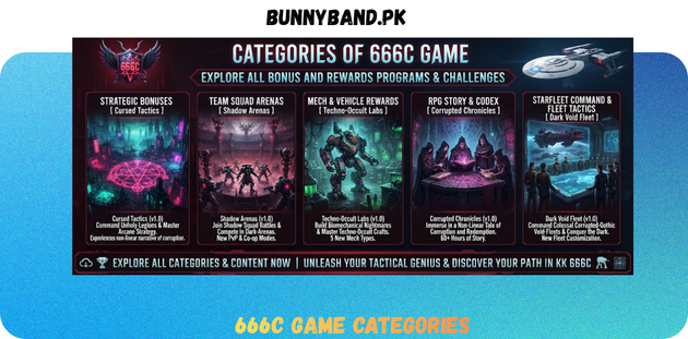 666C Game Categories in Pakistan
