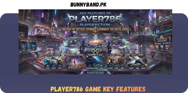 PLAYER786 Game Key Feature in Pakistan