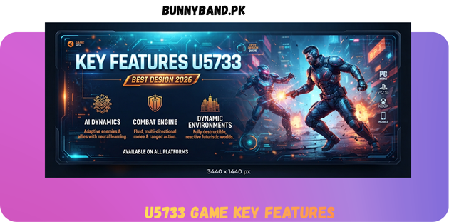 U5733 Game Key Feature in Pakistan