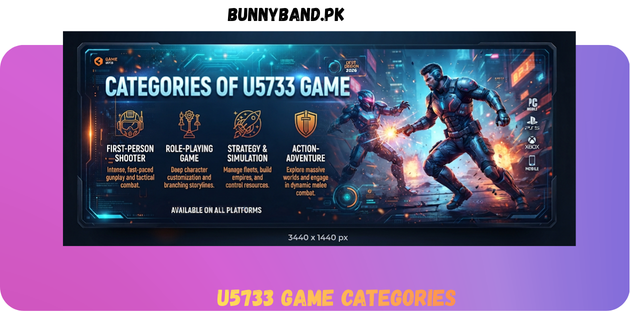 U5733 Game Categories in Pakistan