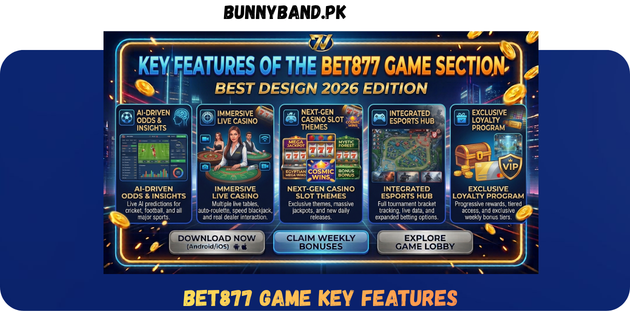 BET877 Game Key Feature in Pakistan