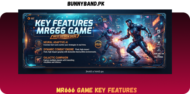 MR666 Game Key Feature in Pakistan