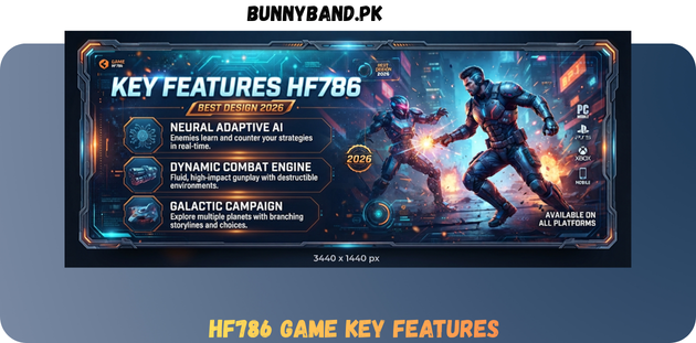 HF786 Game Key Feature in Pakistan