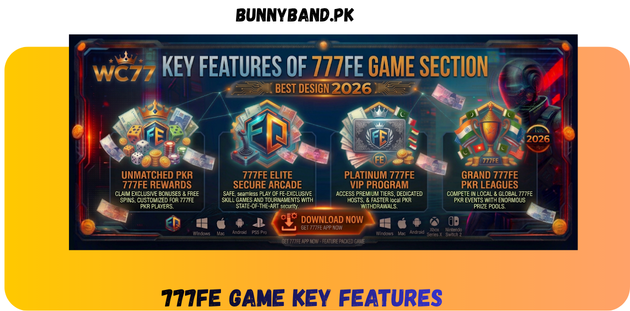 777FE Game Key Feature in Pakistan