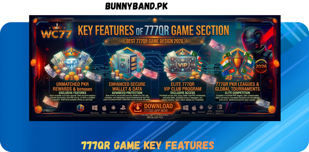 777QR Game Key Feature in Pakistan