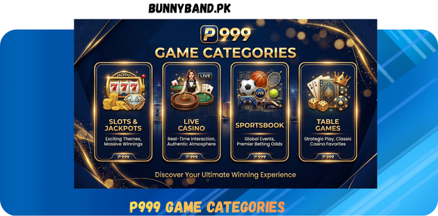 P999 Game Categories in Pakistan