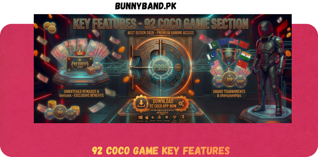92 COCO Game Key Feature in Pakistan