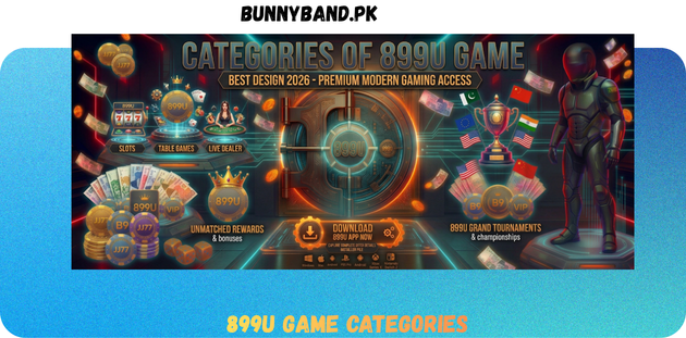 899U Game Categories in Pakistan