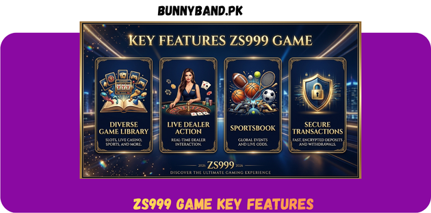 ZS999 Game Key Feature in Pakistan