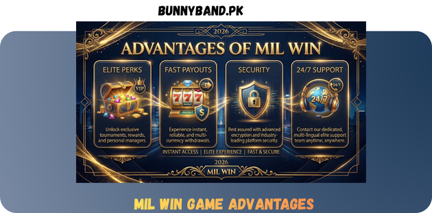 MIL WIN Game Advantages in Pakistan
